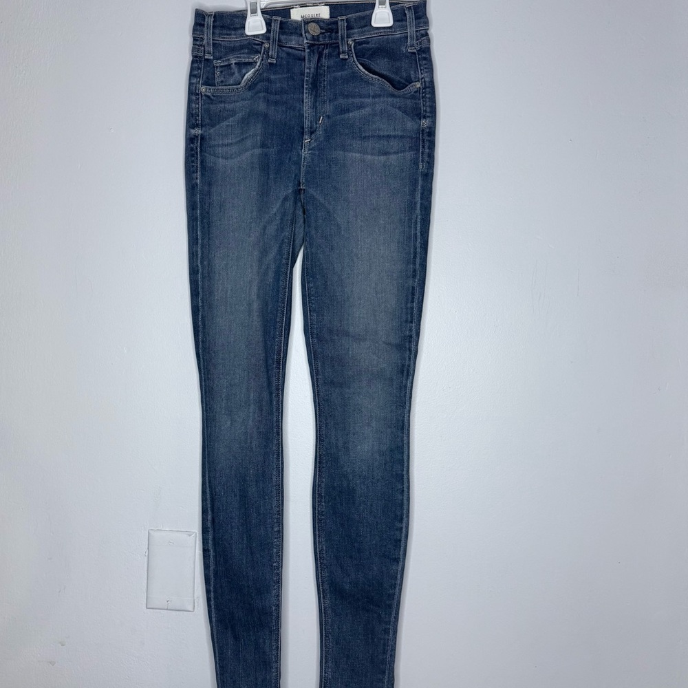 McGuire Denim | Skinny Jeans with Rose Embroidery